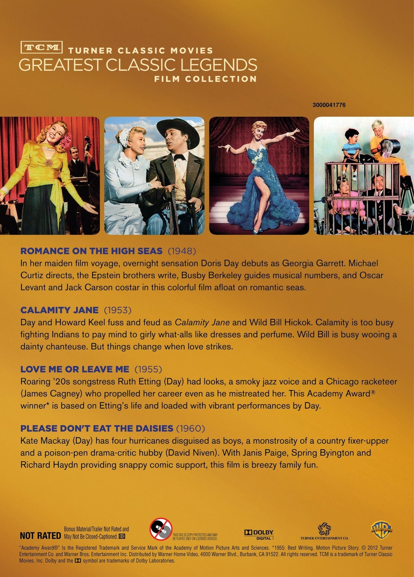TCM Greatest Classic Legends Collection: Doris Day [2 Discs]