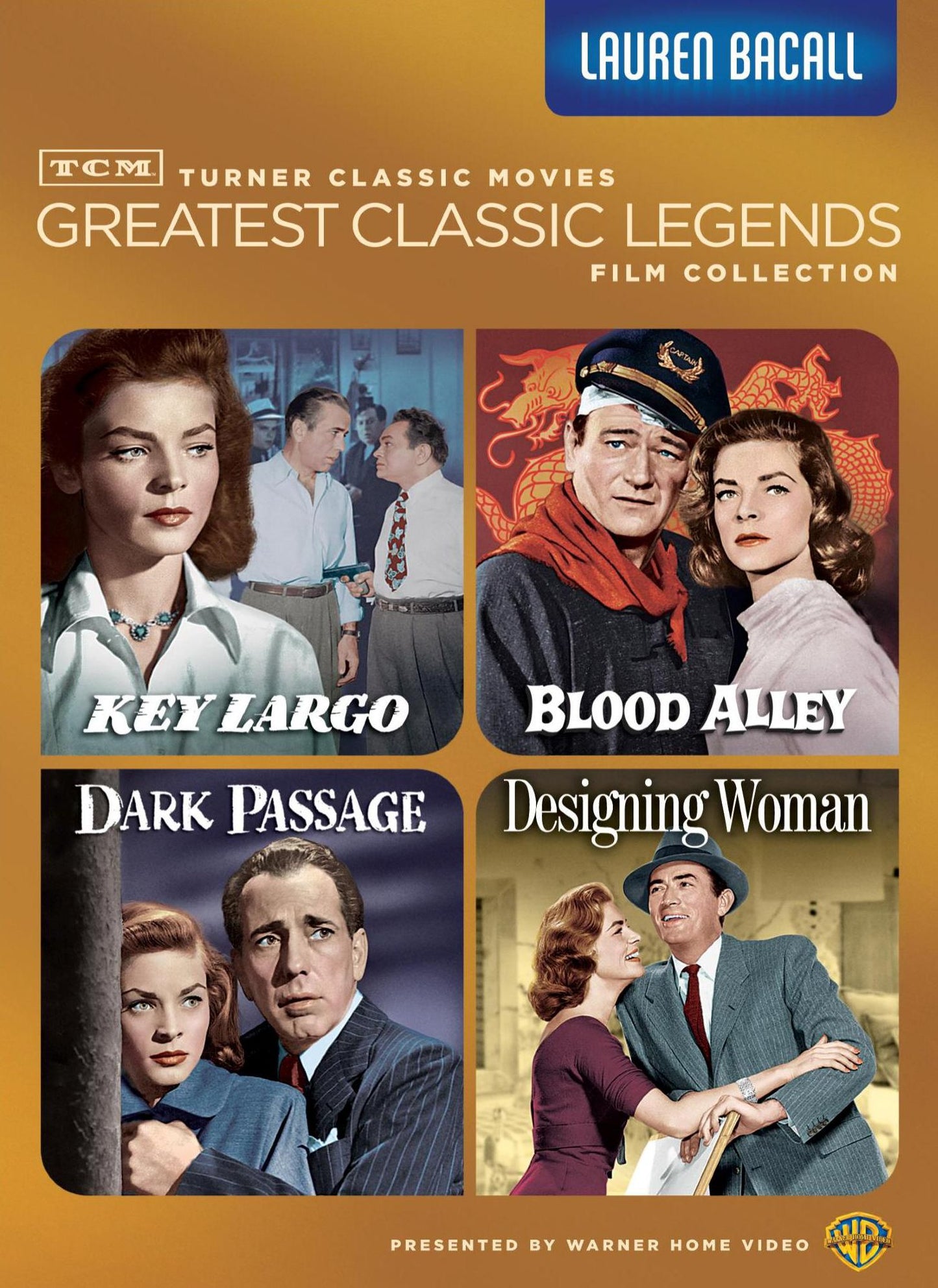 TCM Greatest Classic Legends Film Collection: Lauren Bacall [4 Discs]