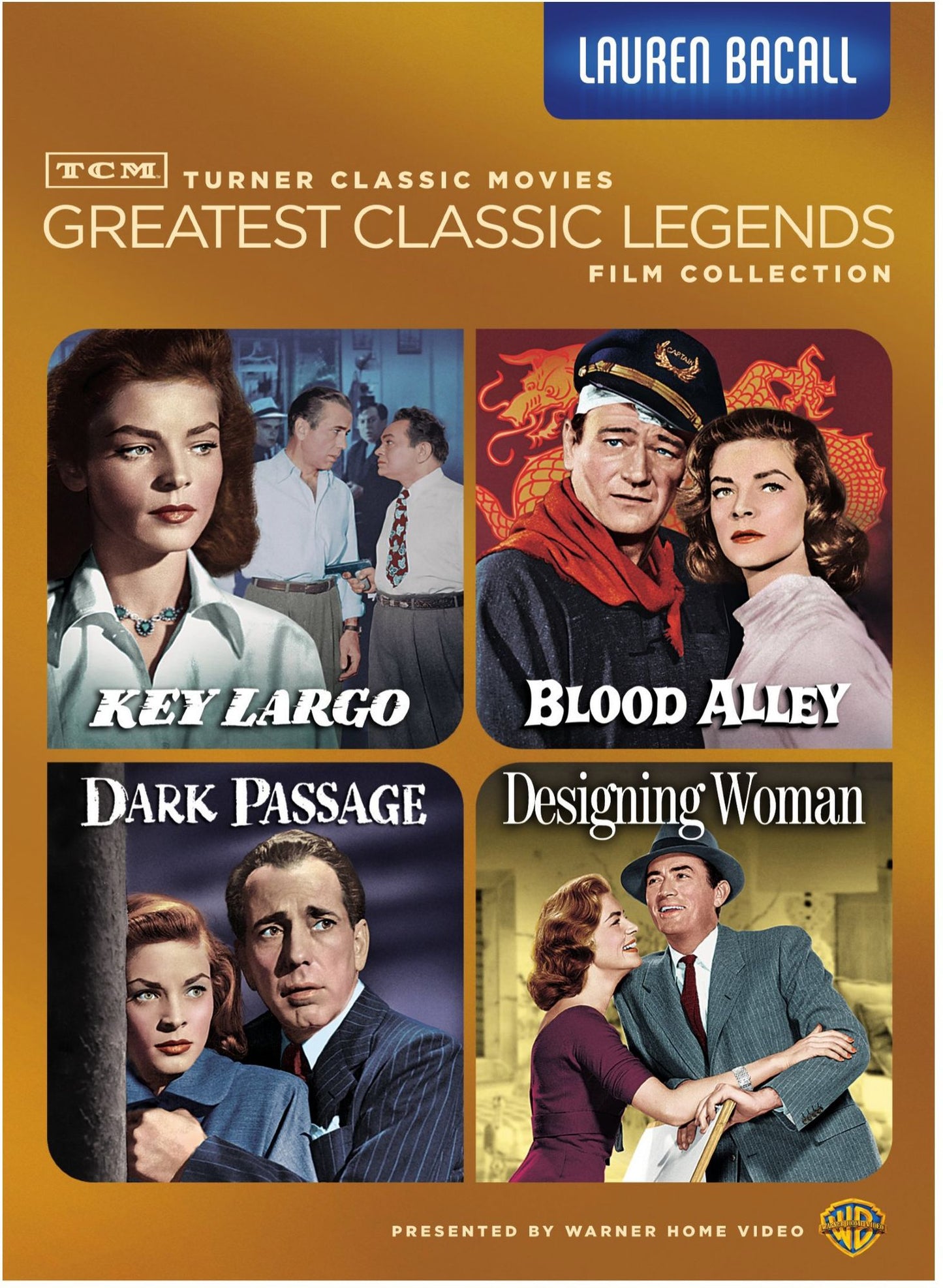 TCM Greatest Classic Legends Film Collection: Lauren Bacall [4 Discs]