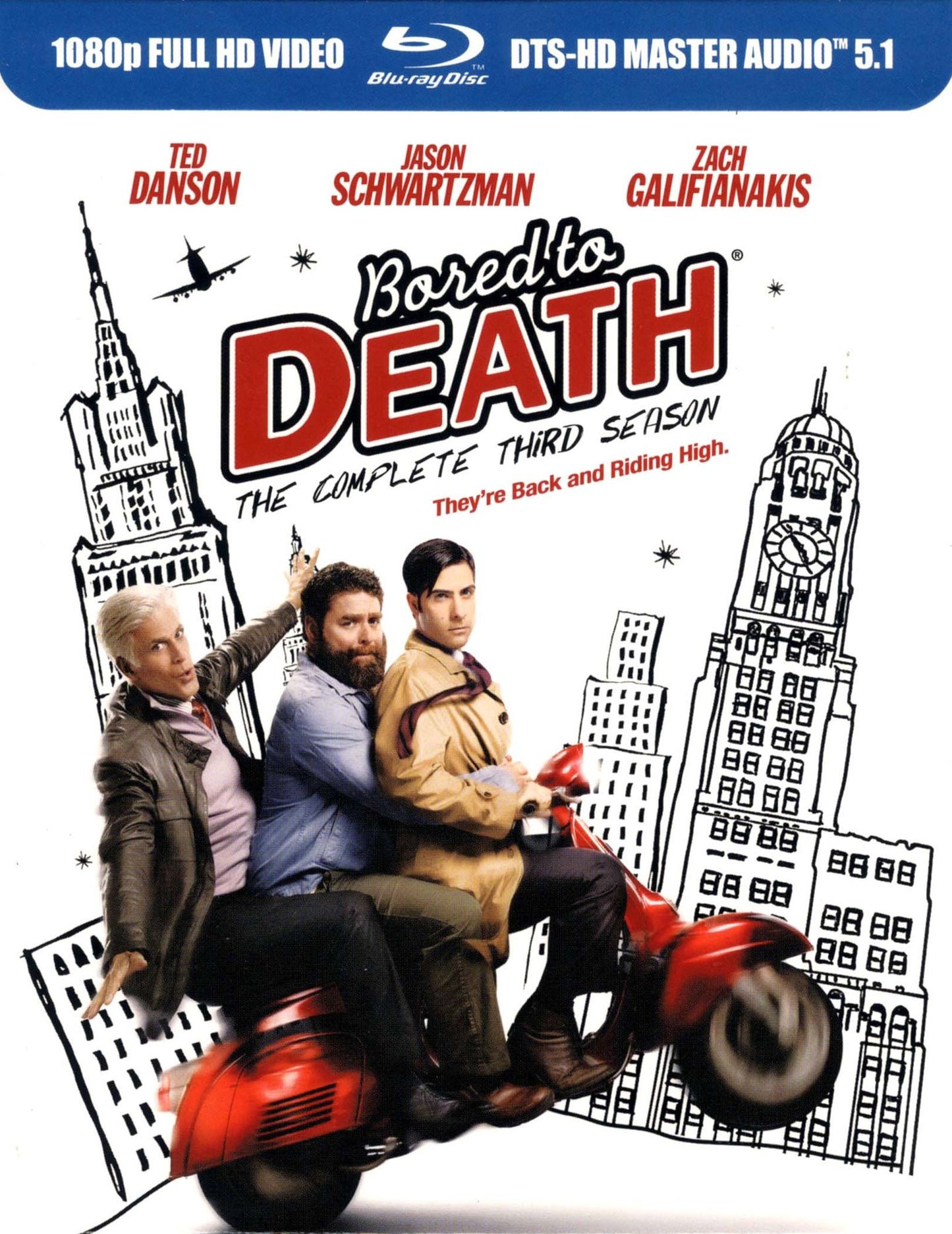 Bored to Death: The Complete Third Season [2 Discs] [Blu-ray]