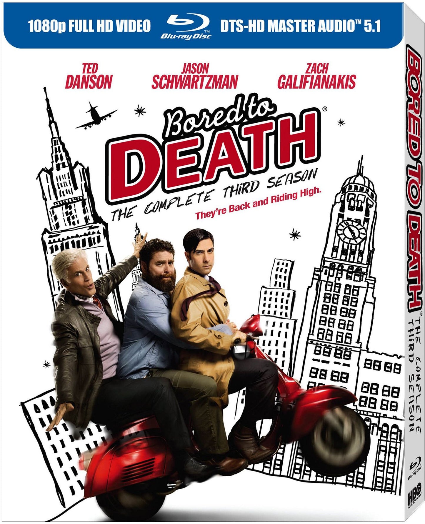 Bored to Death: The Complete Third Season [2 Discs] [Blu-ray]