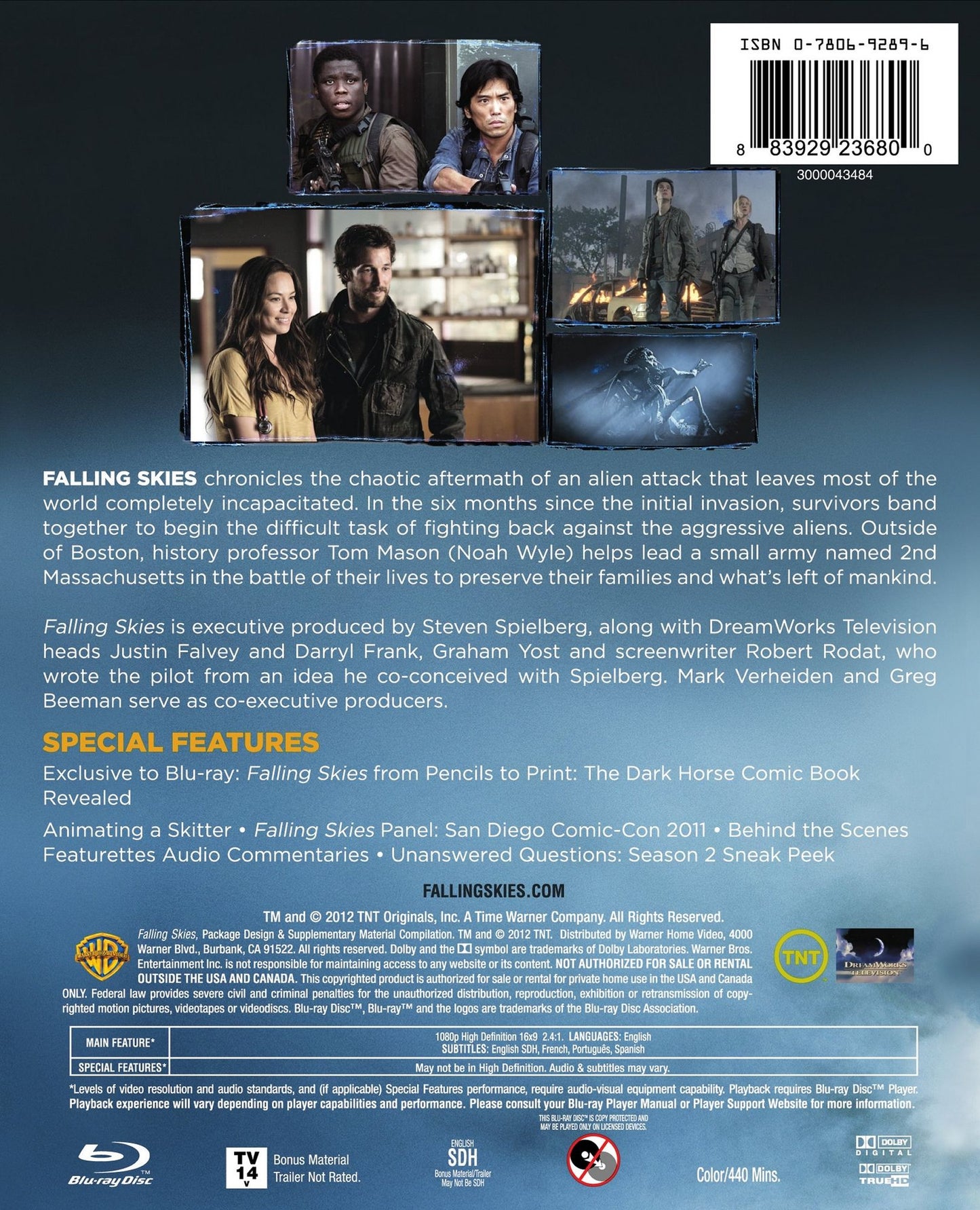 Falling Skies: The Complete First Season [3 Discs] [Blu-ray]