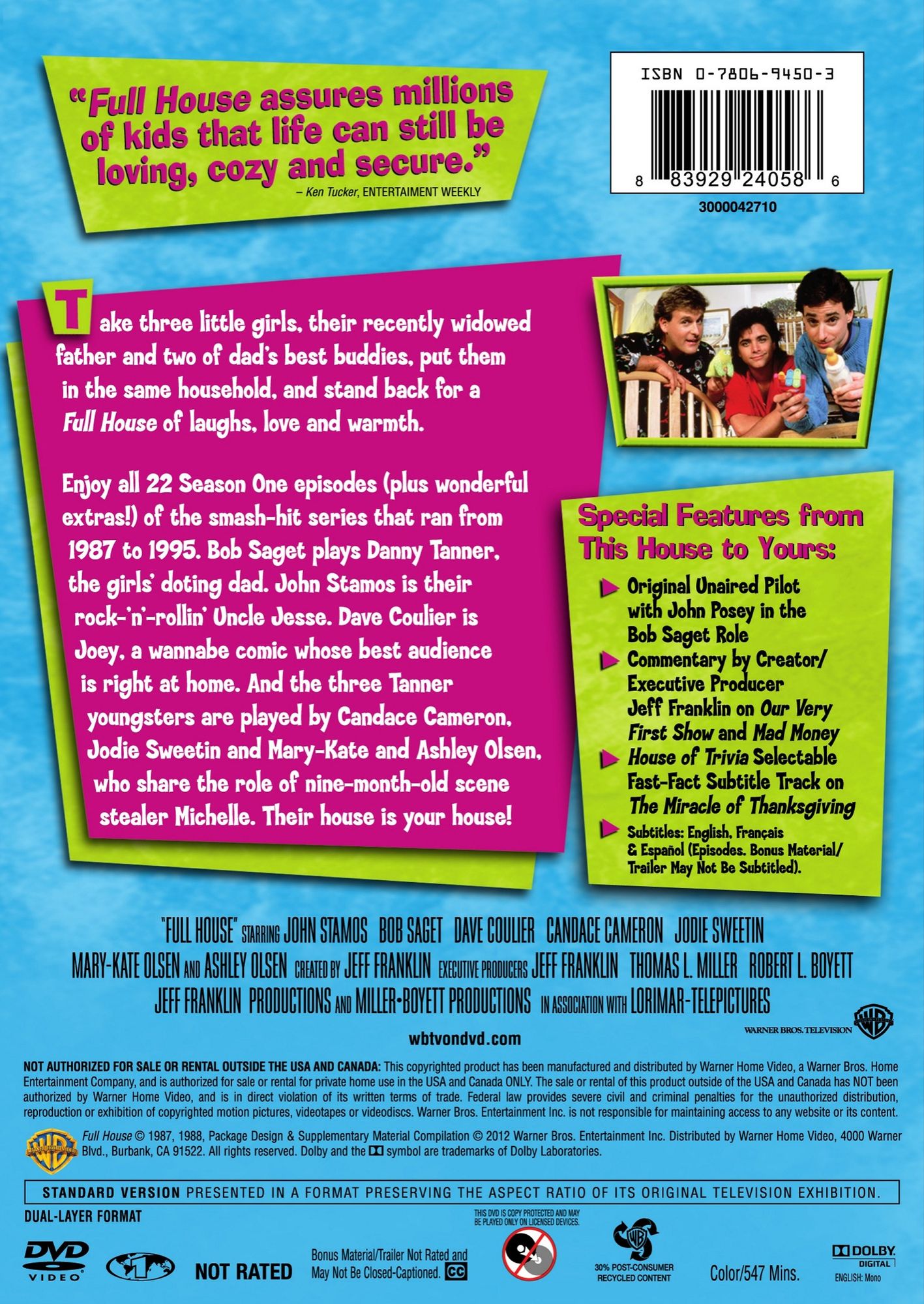 Full House: The Complete First Season [4 Discs]