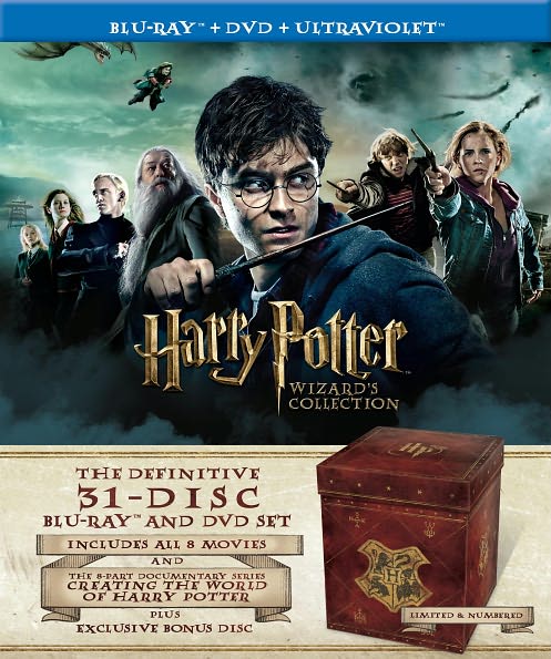 Harry Potter Wizard's Collection [31 Discs] [Includes Digital Copy] [UltraViolet] [Blu-ray/DVD]