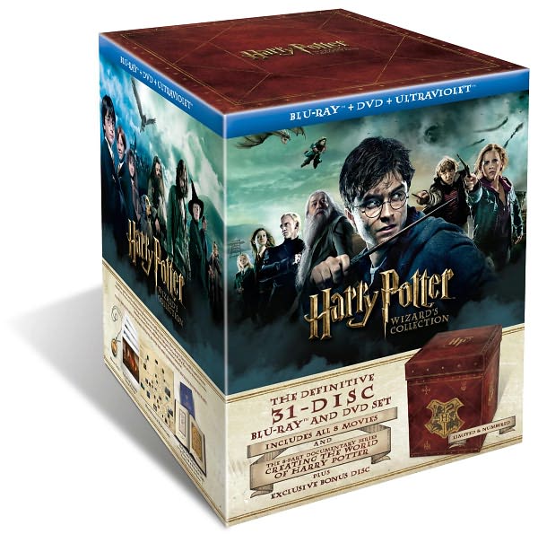 Harry Potter Wizard's Collection [31 Discs] [Includes Digital Copy] [UltraViolet] [Blu-ray/DVD]