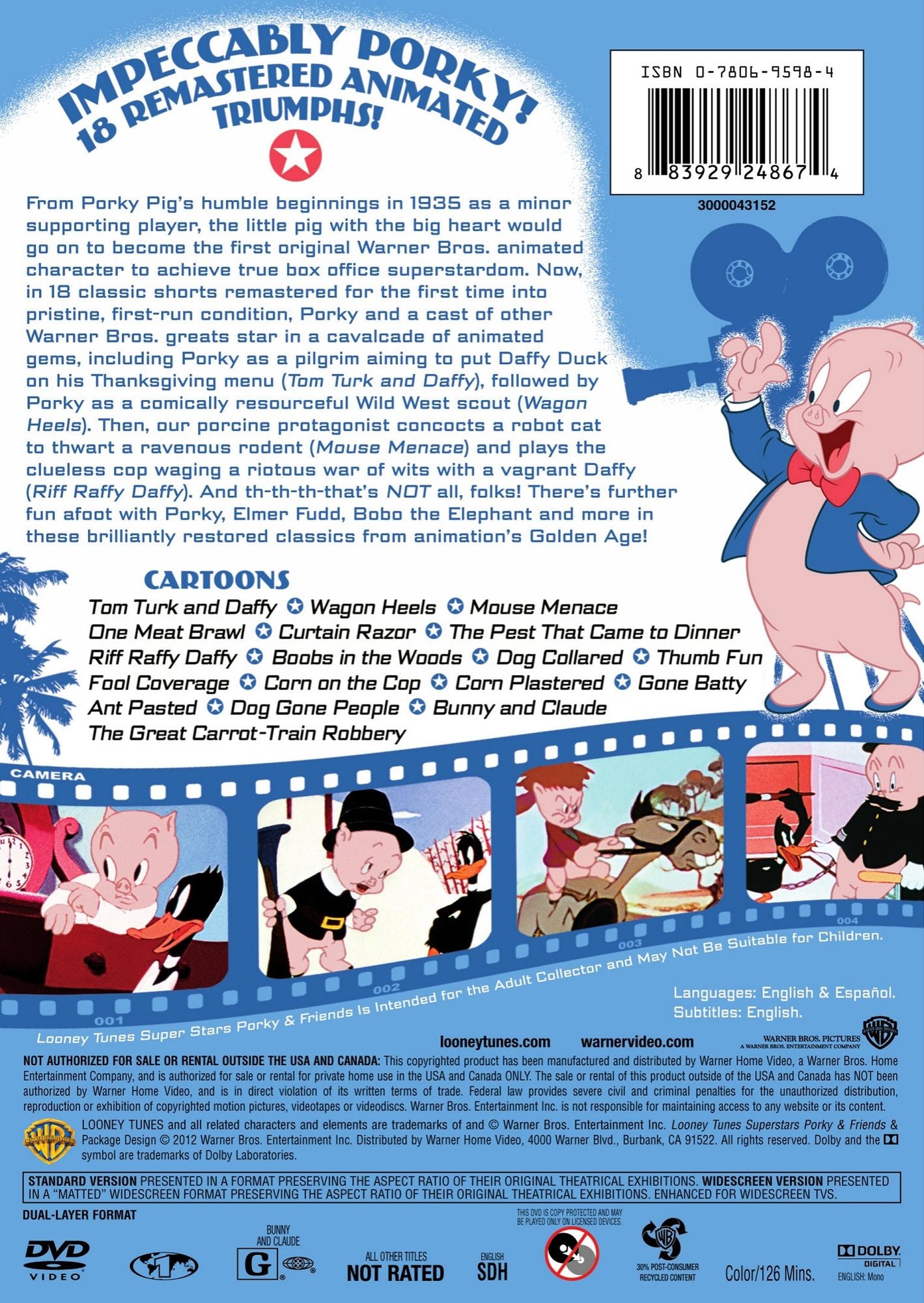 Looney Tunes Super Stars: Porky & Friends - Hilarious Ham