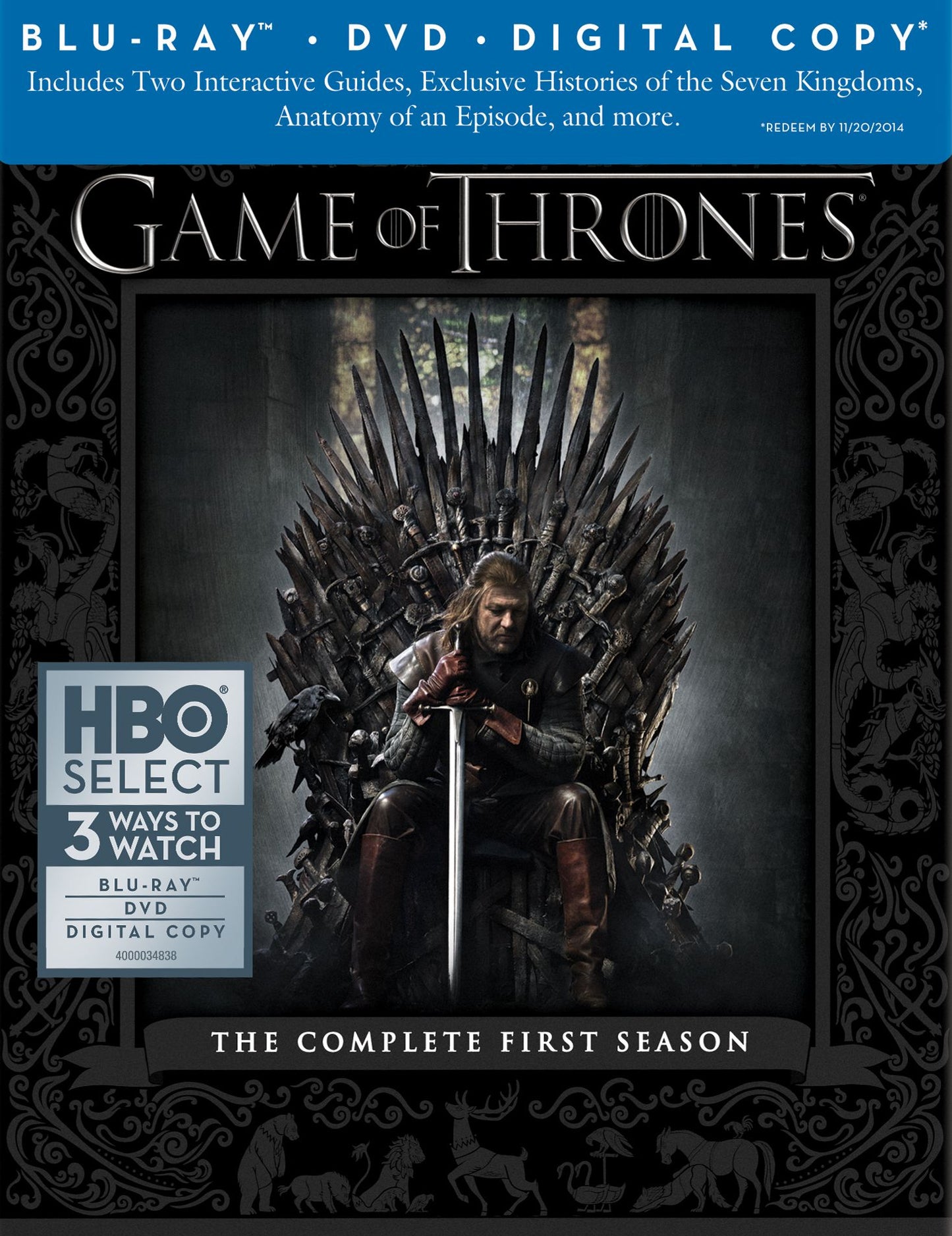 Game of Thrones: The Complete First Season [7 Discs] [Blu-ray]