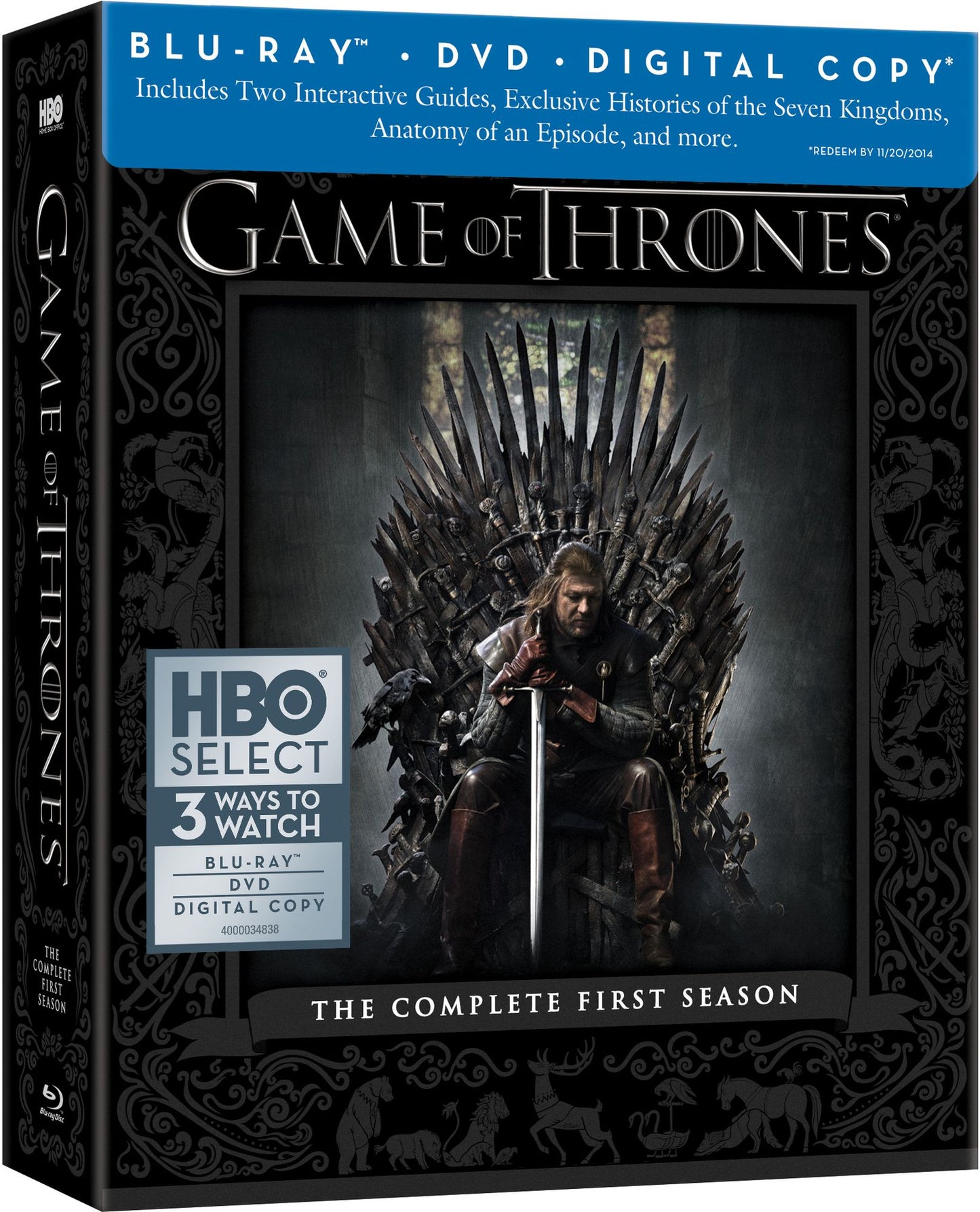 Game of Thrones: The Complete First Season [7 Discs] [Blu-ray]