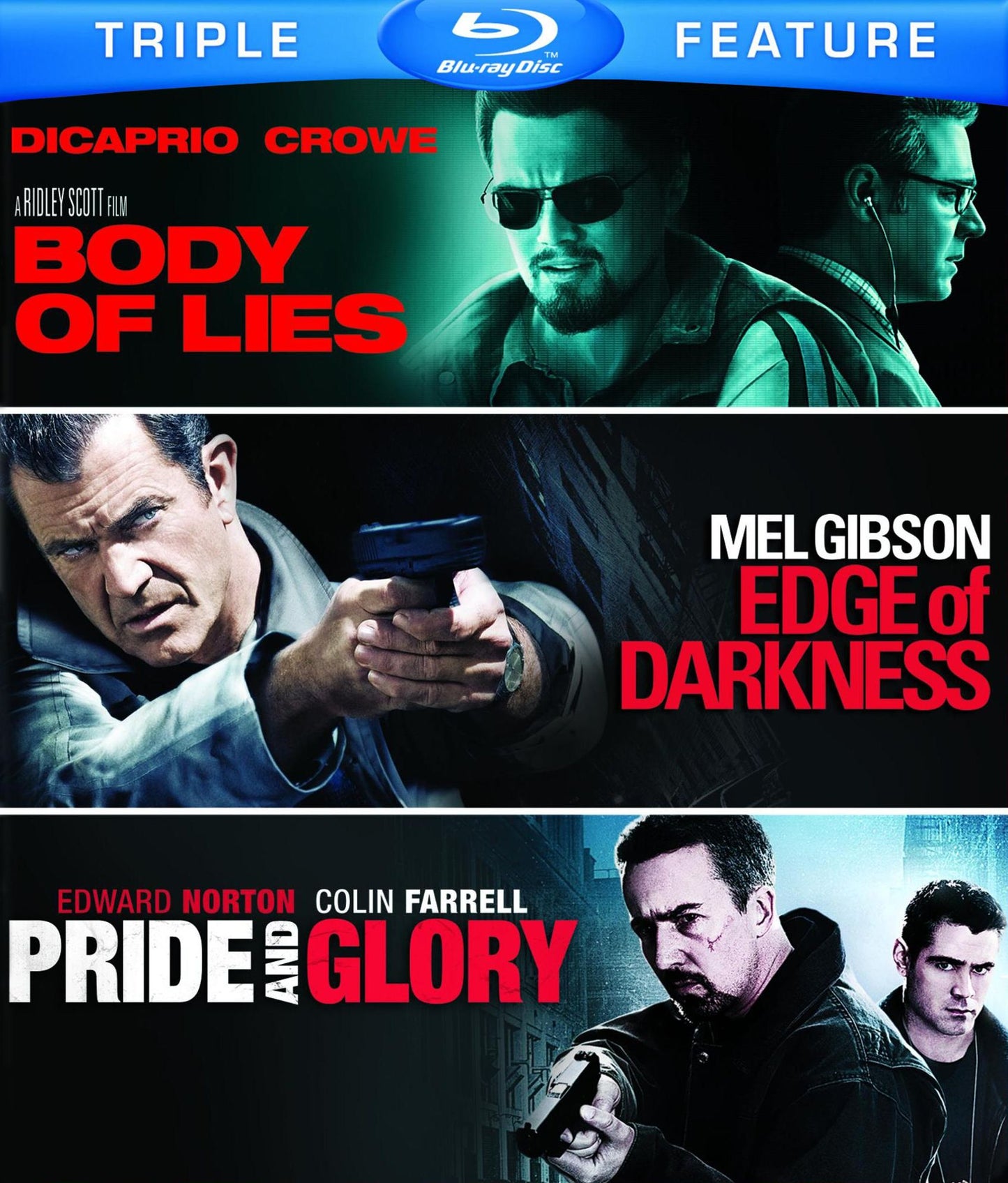 Body of Lies/Edge of Darkness/Pride and Glory [3 Discs] [Blu-ray]