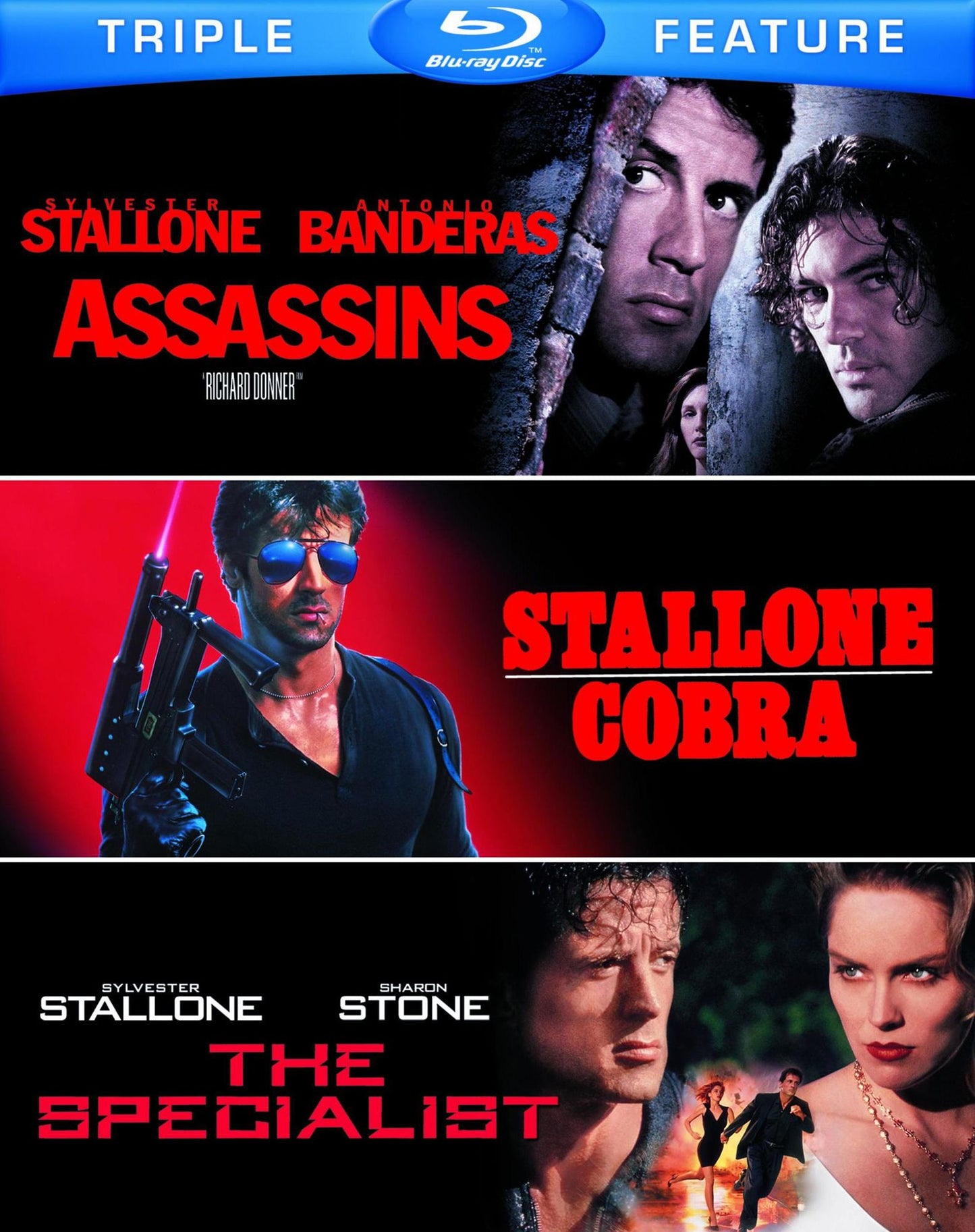 Assassins/Cobra/The Specialist [3 Discs] [Blu-ray]