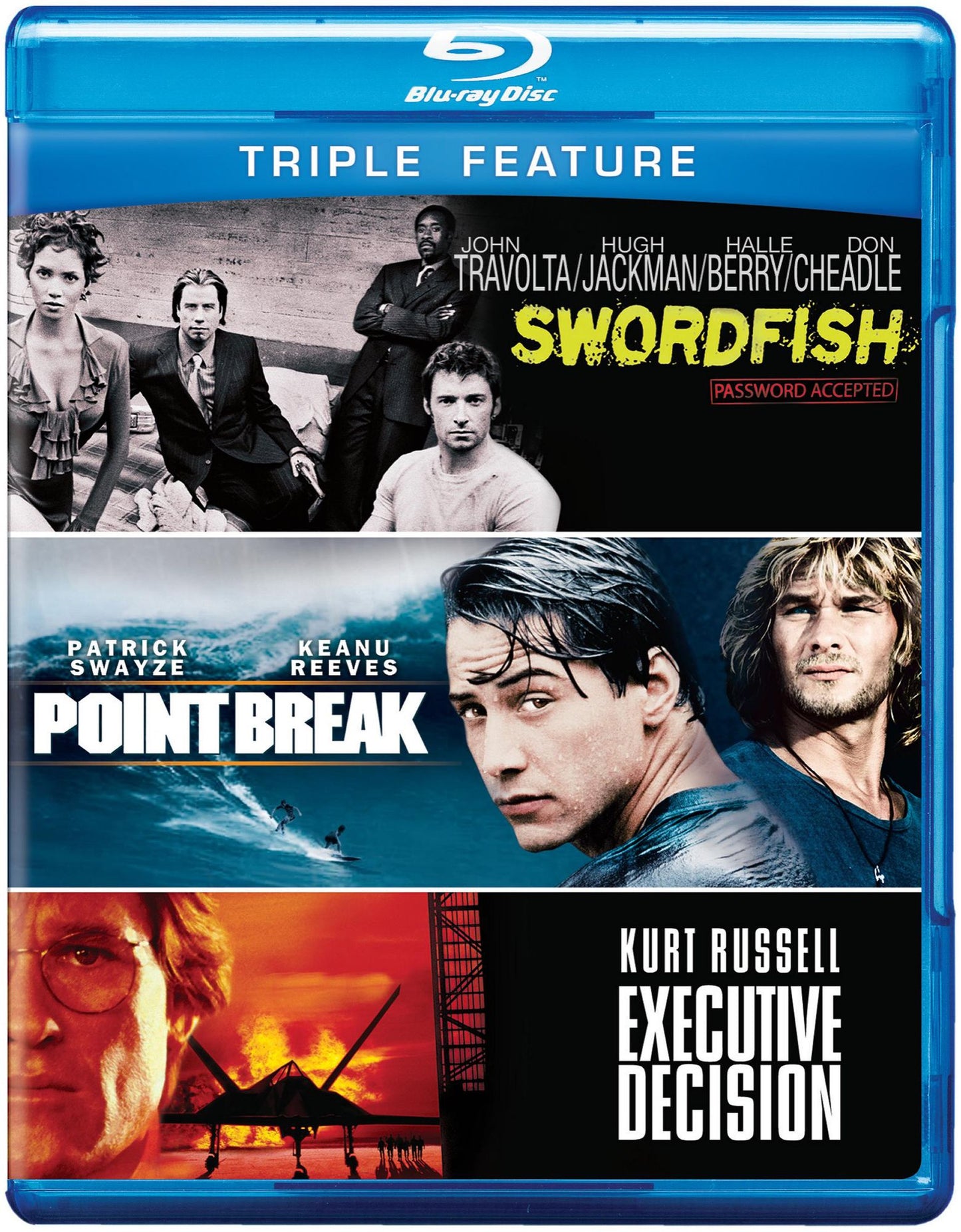 Executive Decision/Point Break/Swordfish [3 Discs] [Blu-ray]