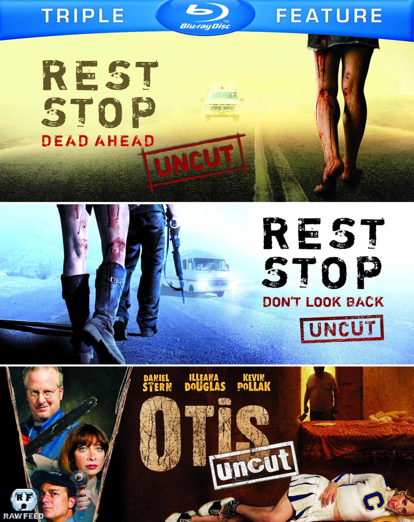 Rest Stop: Dead Ahead/Rest Stop: Don't Look Back/Otis [Uncut] [3 Discs] [Blu-ray]