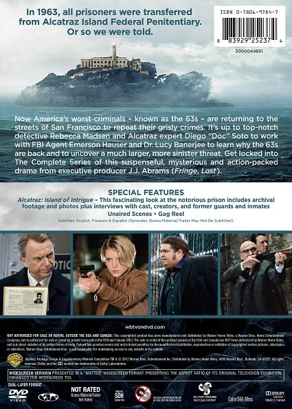 Alcatraz: The Complete Series [3 Discs]