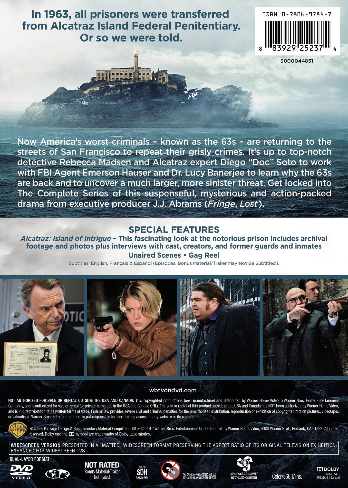 Alcatraz: The Complete Series [3 Discs]