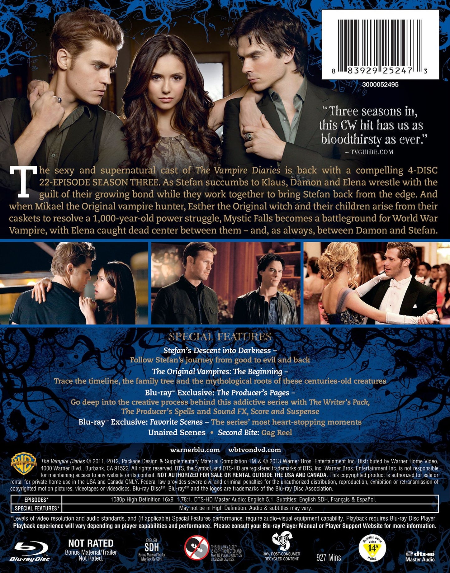 Vampire Diaries: Complete Third Season
