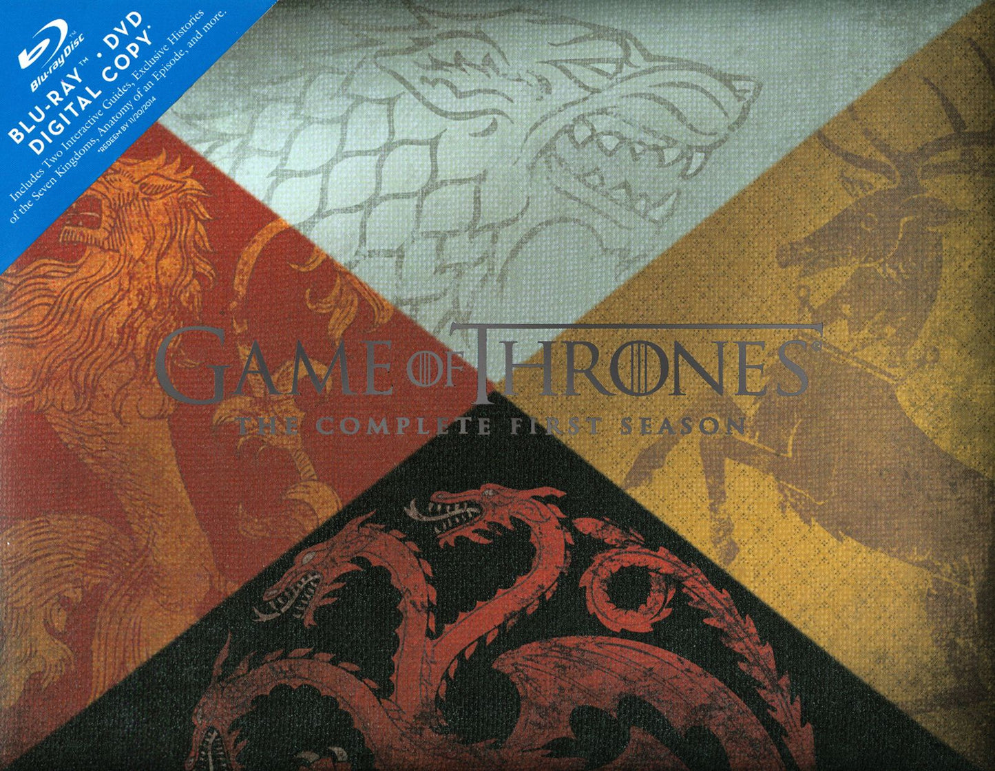 Game of Thrones: The Complete First Season Gift Box [8 Discs] [With Dragon Egg] [Blu-ray/DVD]