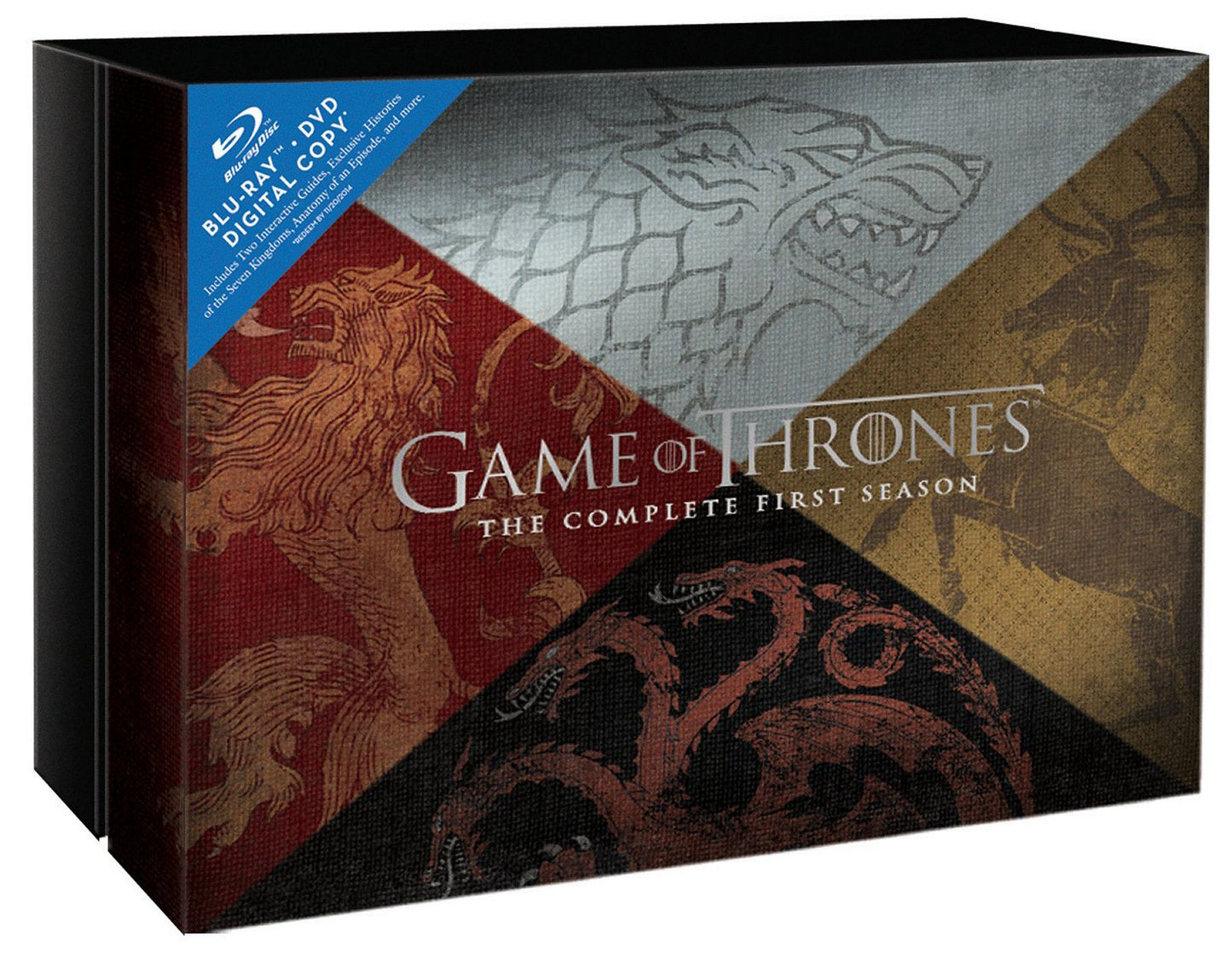 Game of Thrones: The Complete First Season Gift Box [8 Discs] [With Dragon Egg] [Blu-ray/DVD]