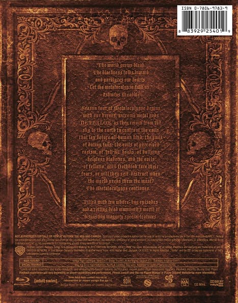Metalocalypse: Season Four [Blu-ray]
