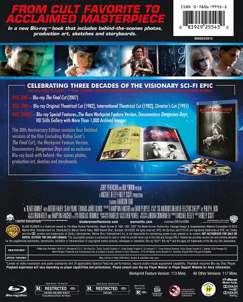 Blade Runner [30th Anniversary] [3 Discs] [Blu-ray/DVD]