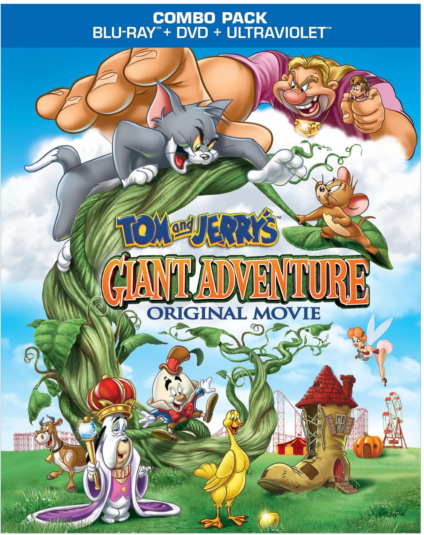 Tom and Jerry's Giant Adventure [2 Discs] [Blu-ray/DVD]