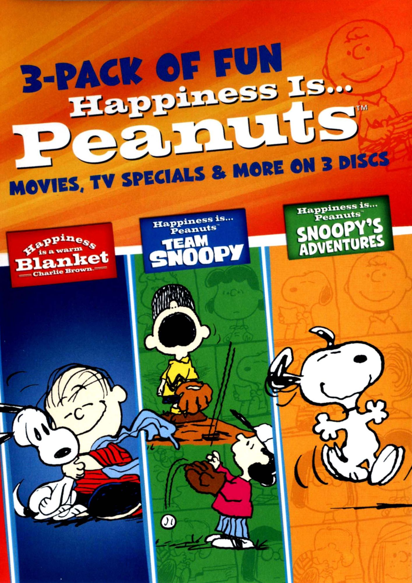 Happiness Is... Peanuts: 3-Pack Fun [3 Discs]