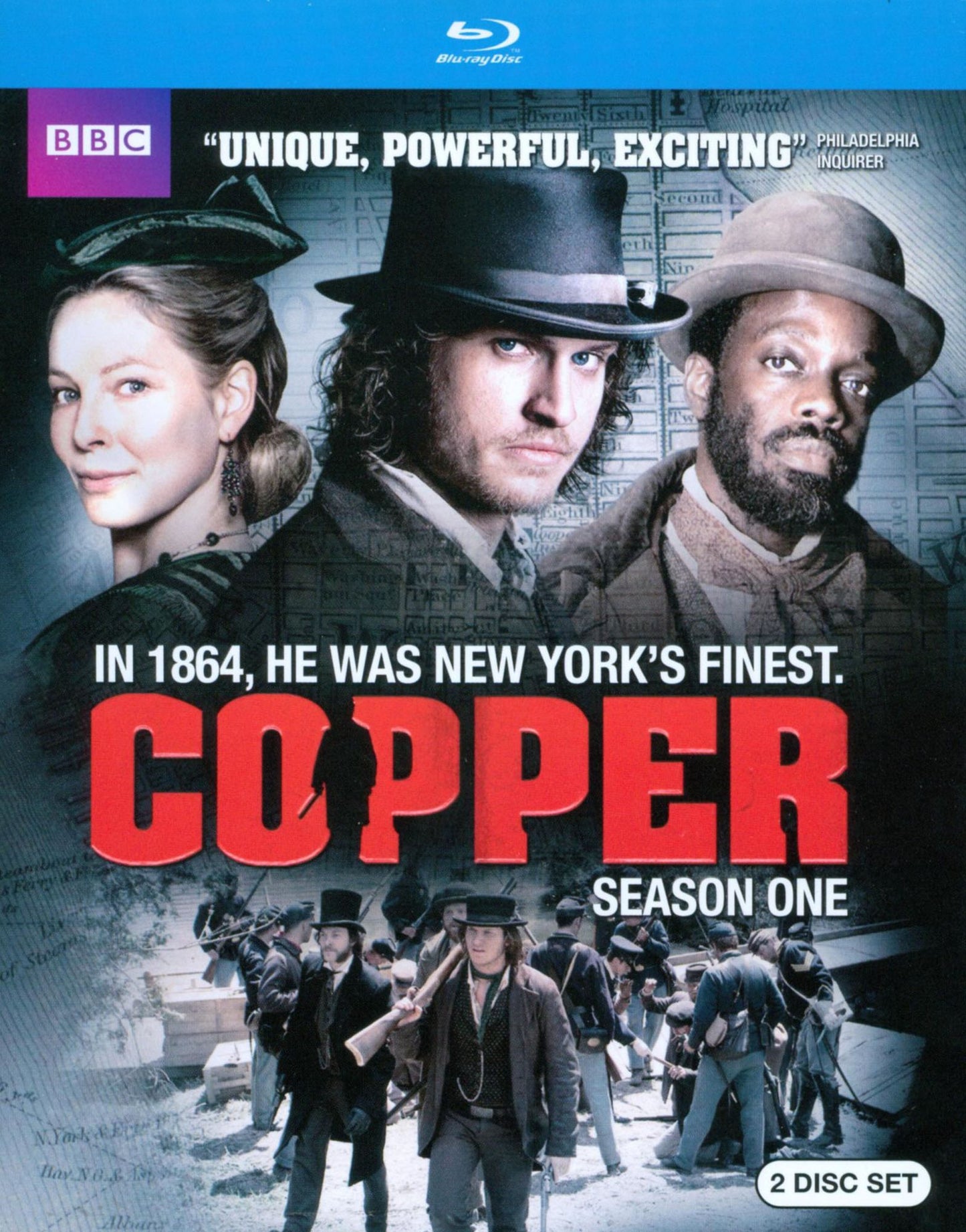 Copper: Season One [2 Discs] [Includes Digital Copy] [UltraViolet] [Blu-ray]