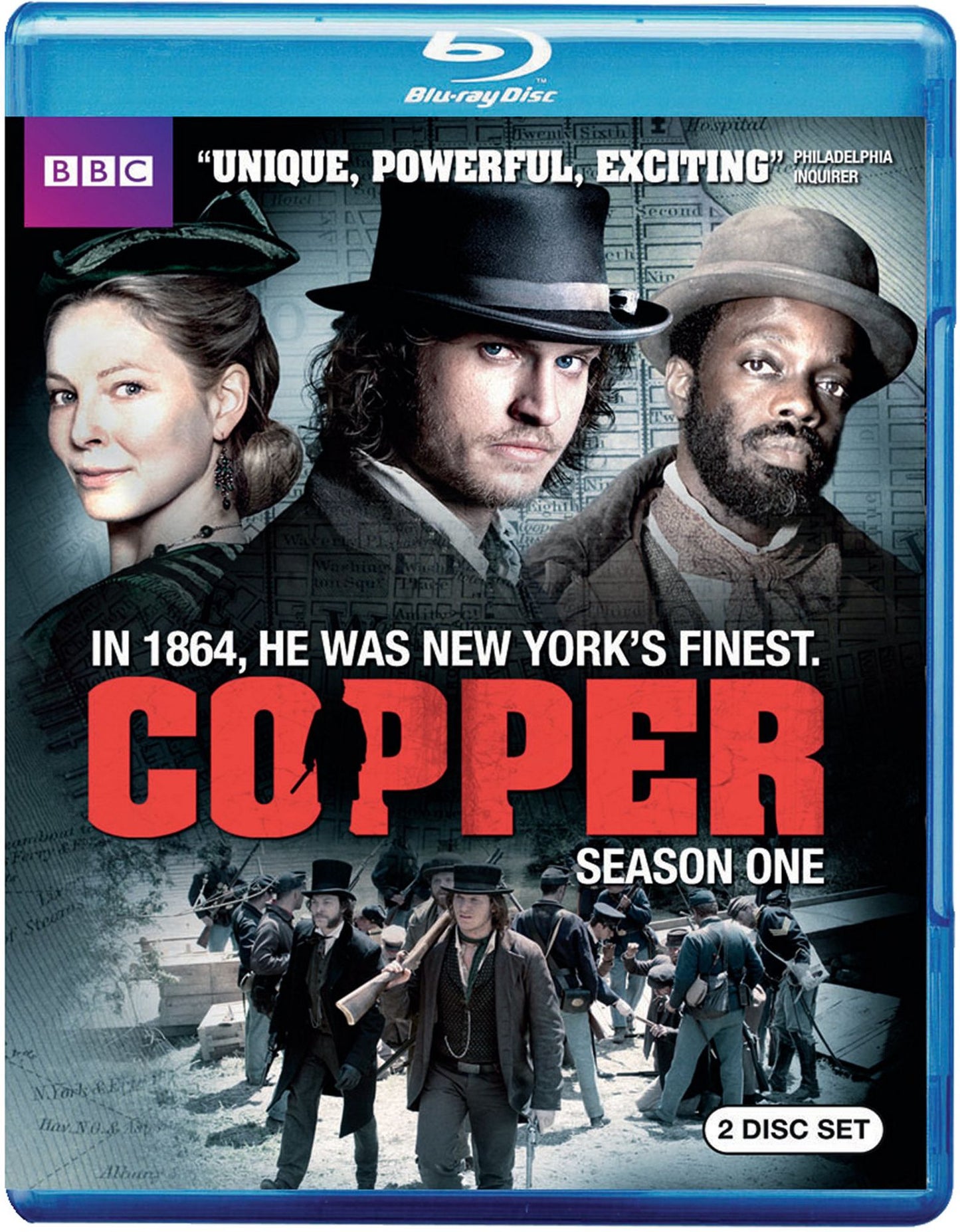 Copper: Season One [2 Discs] [Includes Digital Copy] [UltraViolet] [Blu-ray]