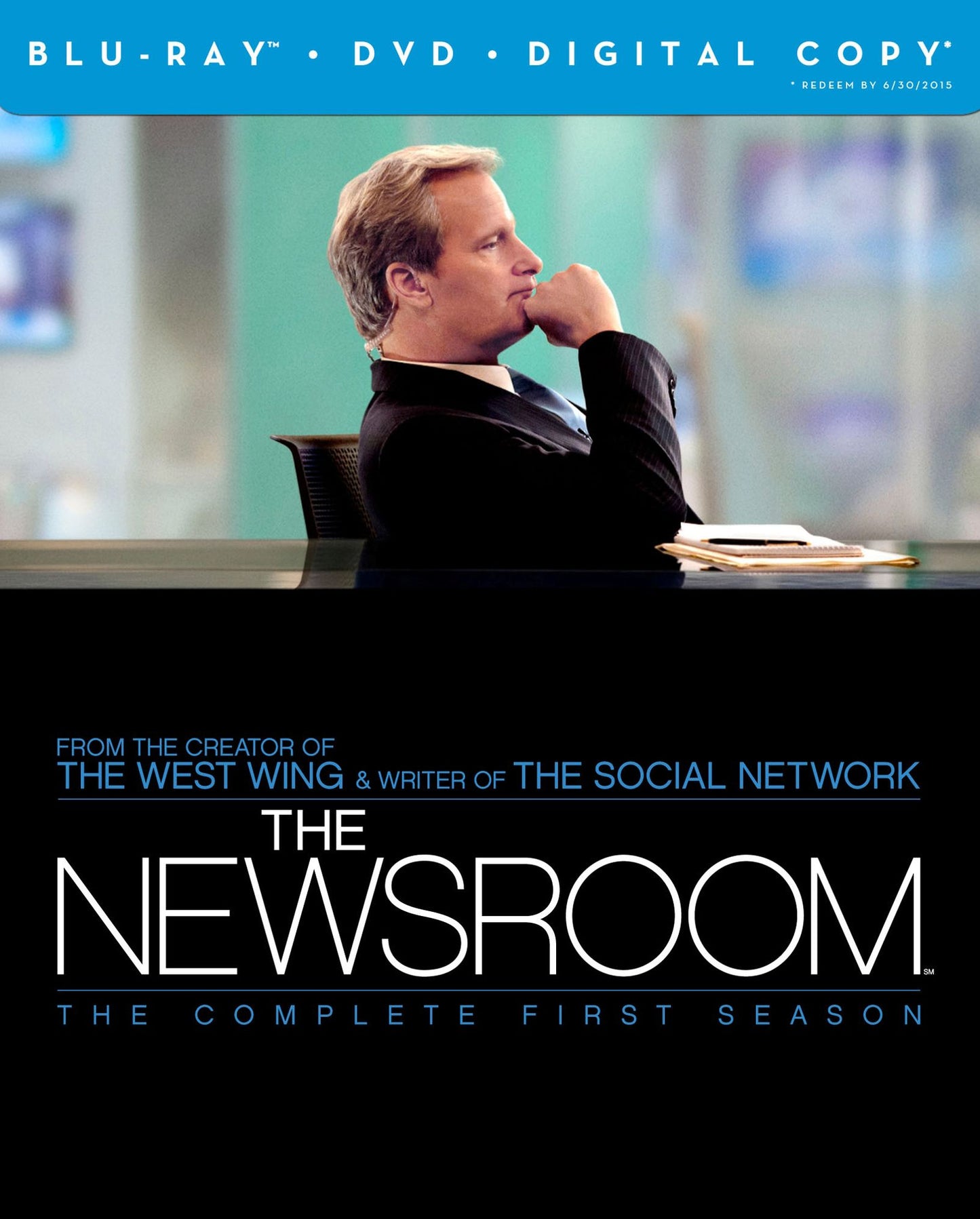 The Newsroom: The Complete First Season [6 Discs] [Includes Digital Copy] [Blu-ray/DVD]