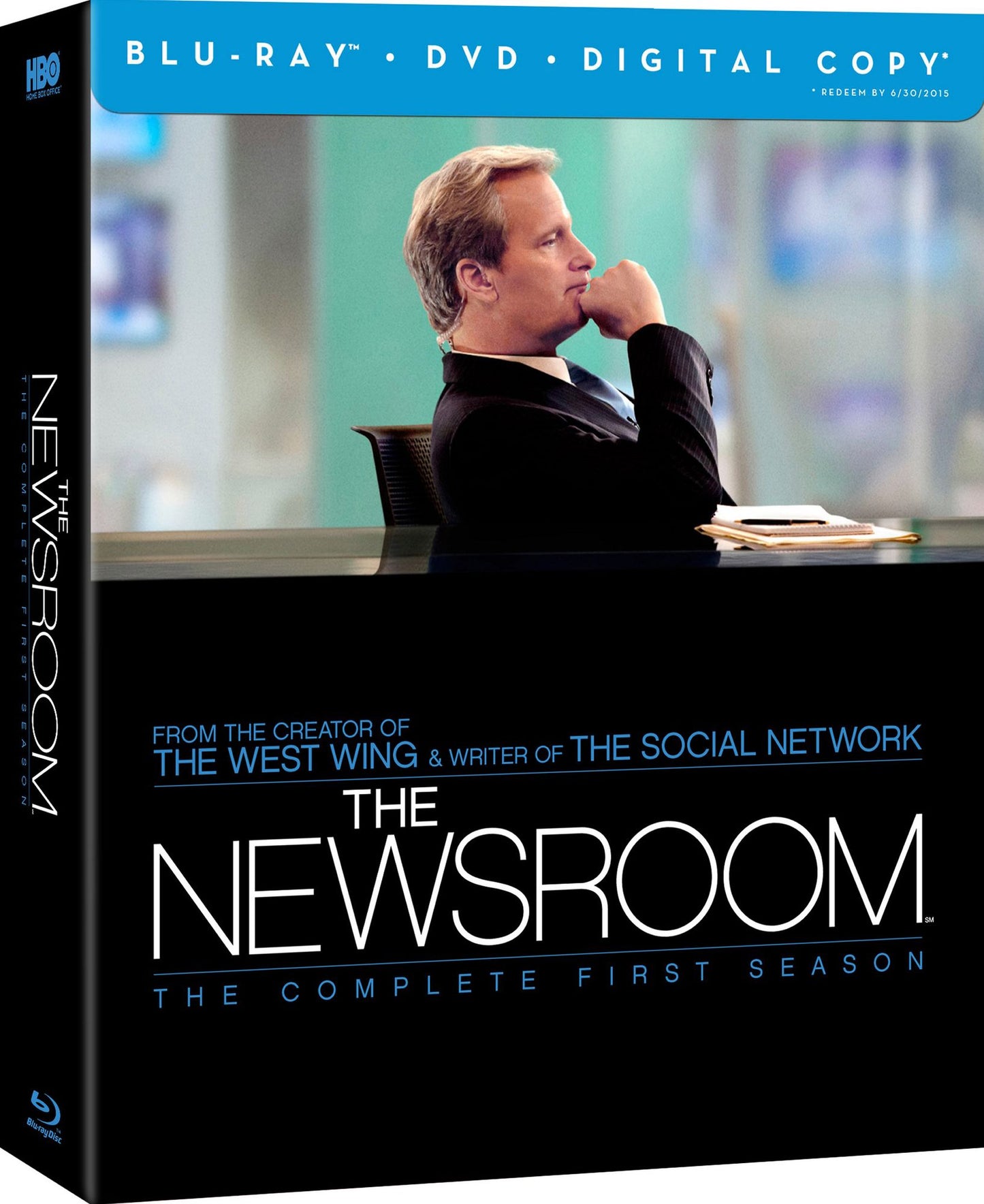 The Newsroom: The Complete First Season [6 Discs] [Includes Digital Copy] [Blu-ray/DVD]