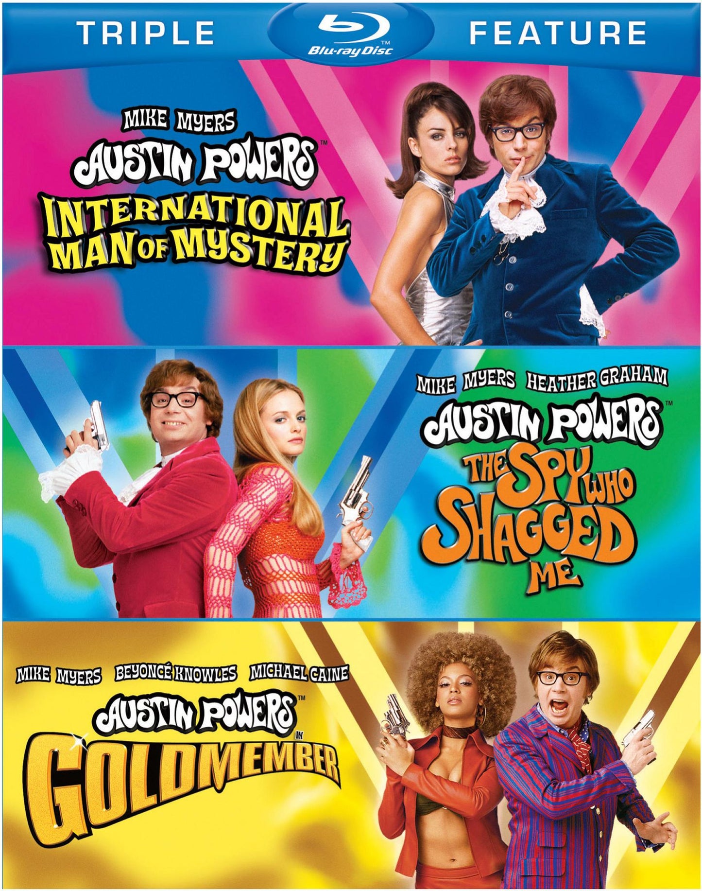 Austin Powers: International Man of Mystery/The Spy Who Shagged Me/Goldmember [3 Discs]