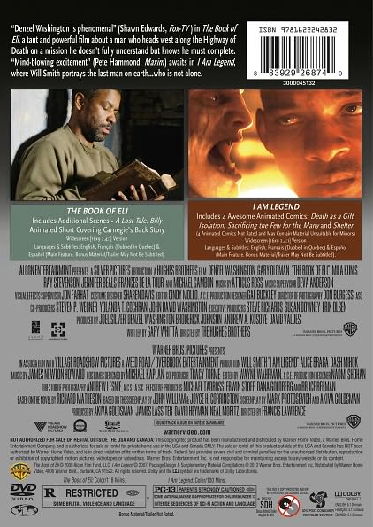 The Book of Eli/I Am Legend [2 Discs]