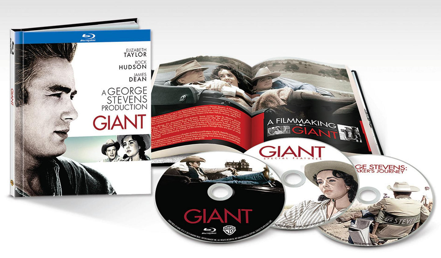 Giant [3 Discs] [DigiBook] [Blu-ray]
