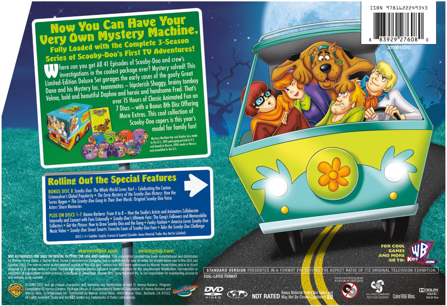 Scooby-Doo, Where Are You!: The Complete Series [8 Discs]