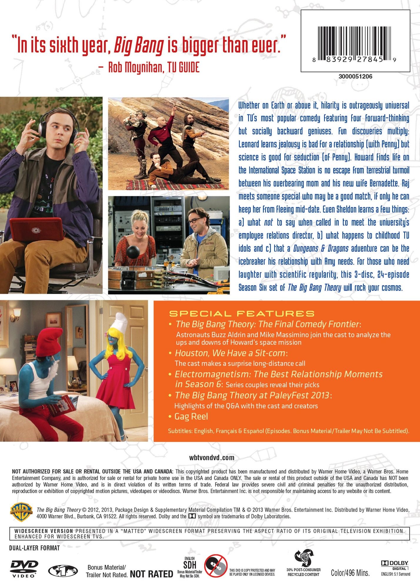 The Big Bang Theory: The Complete Sixth Season [3 Discs]