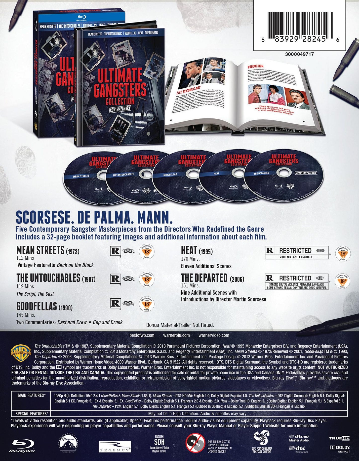 Ultimate Gangsters Collection: Contemporary [5 Discs] [Blu-ray]