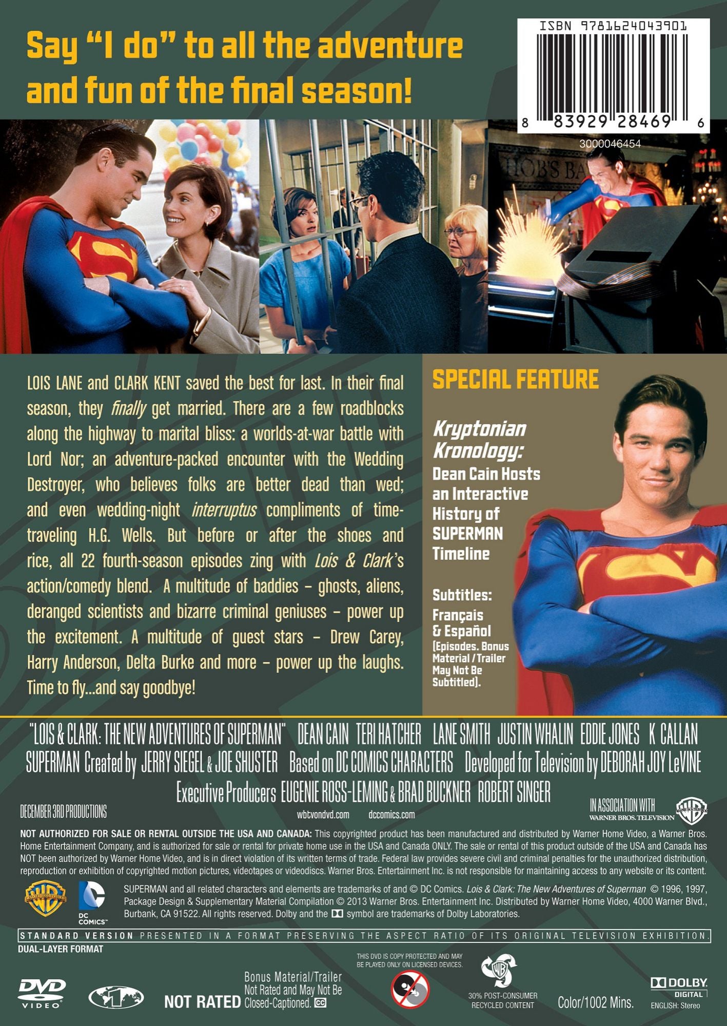 Lois & Clark: The Complete Fourth Season [6 Discs]