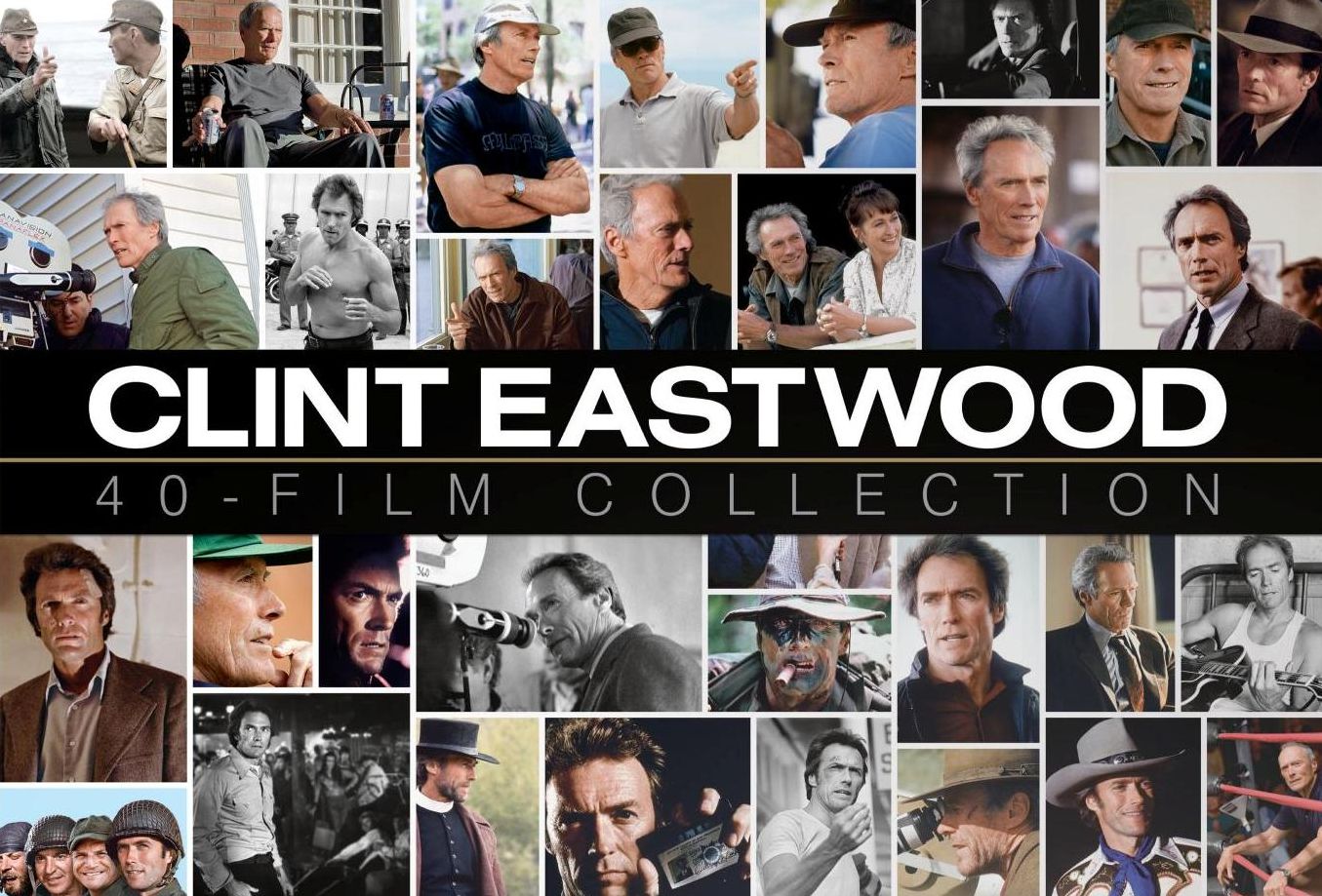 Clint Eastwood: 40-Film Collection [24 Discs]