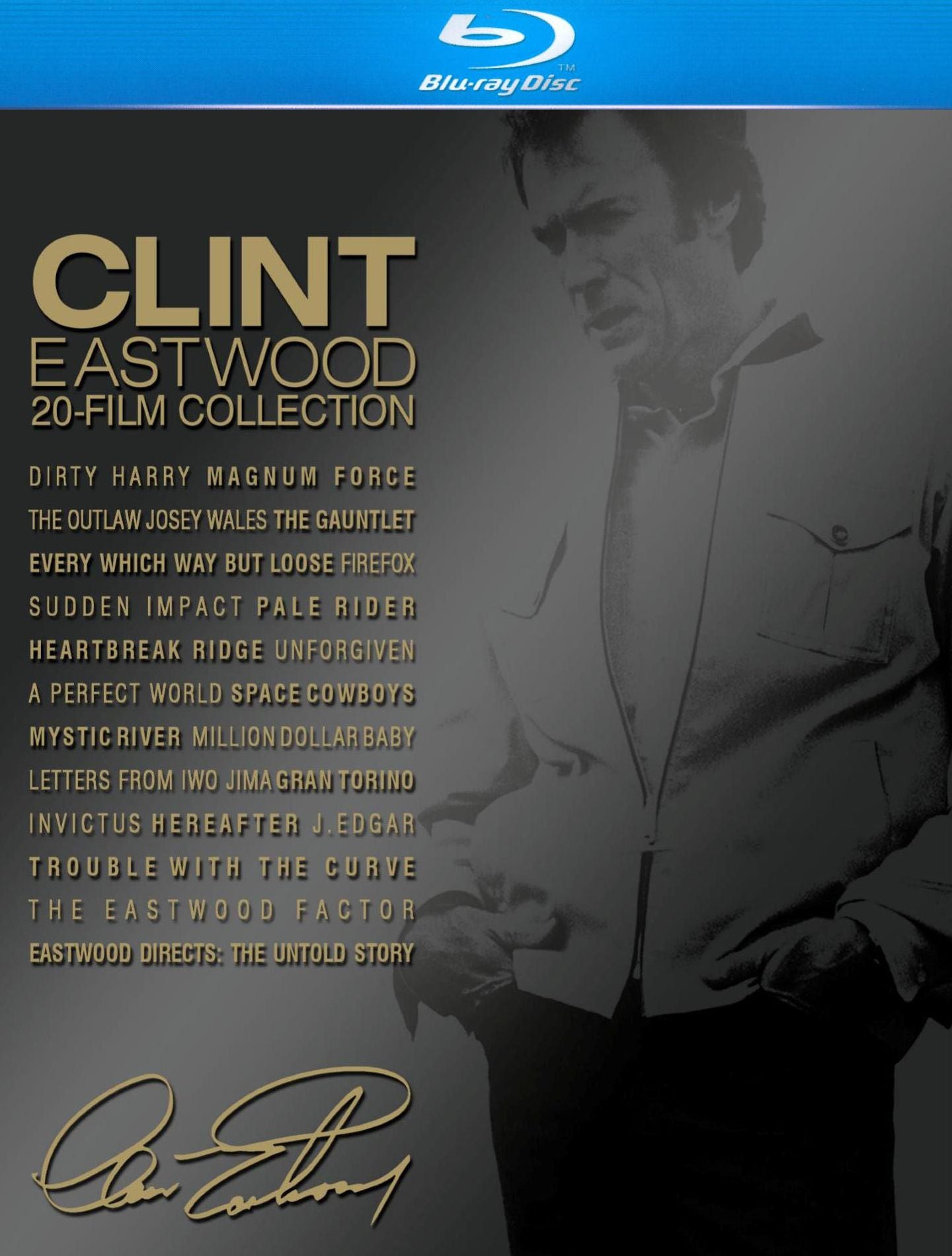 Clint Eastwood: 20-Film Collection [22 Discs] [With Book] [Blu-ray]
