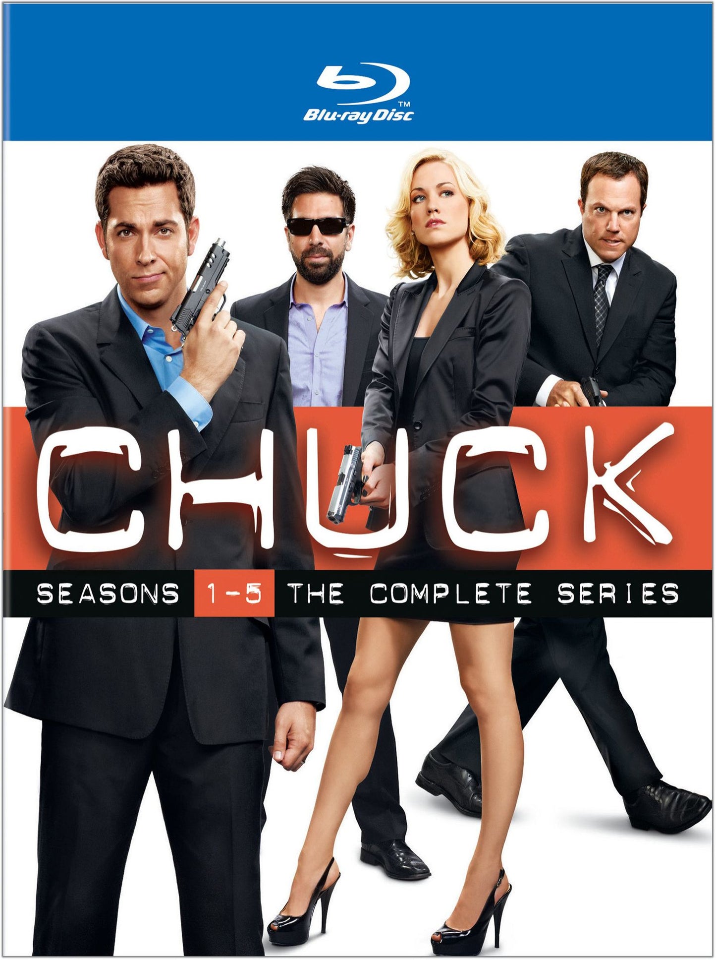 Chuck: The Complete Series [17 Discs] [Blu-ray]