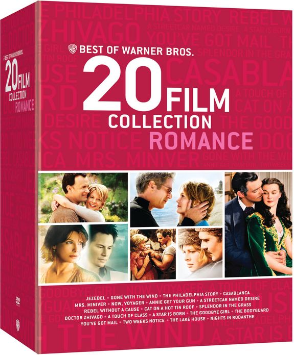 Best of Warner Bros.: 20 Film Collection - Romance [22 Discs]