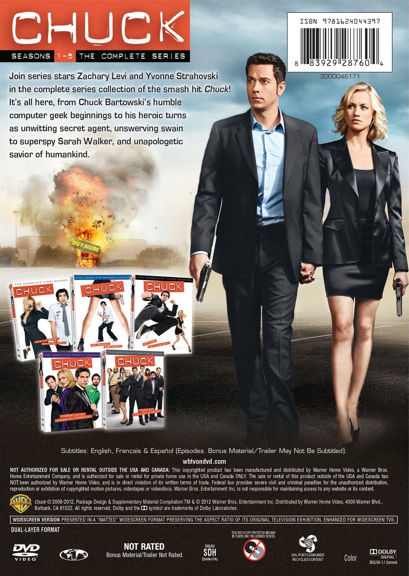 Chuck: The Complete Series [23 Discs]