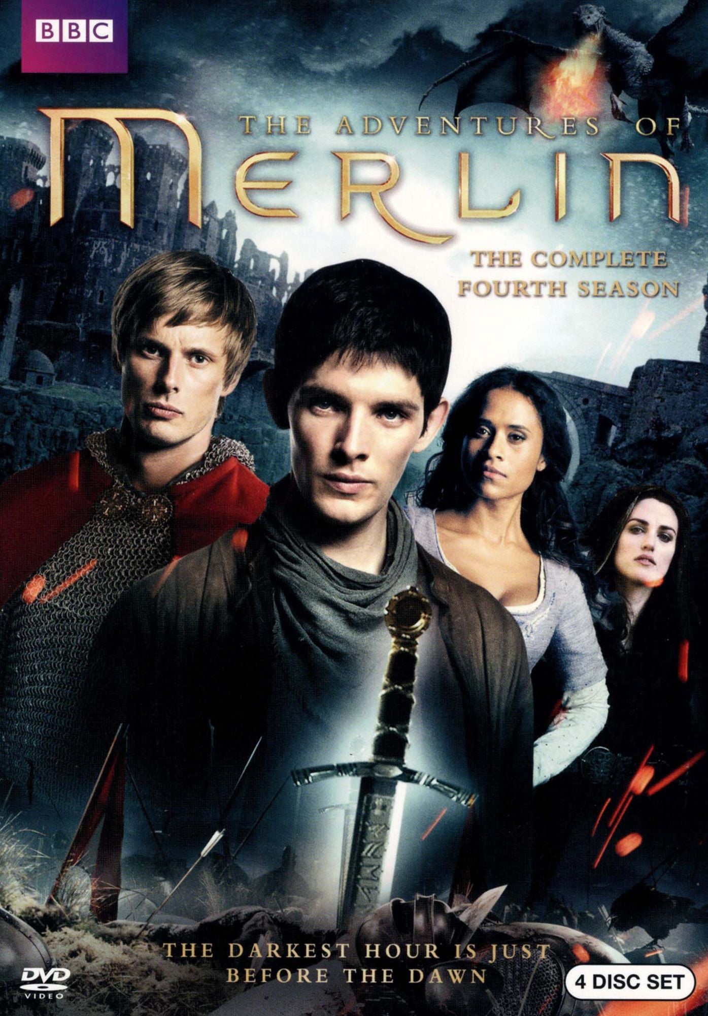 Merlin: The Complete Fourth Season [4 Discs]