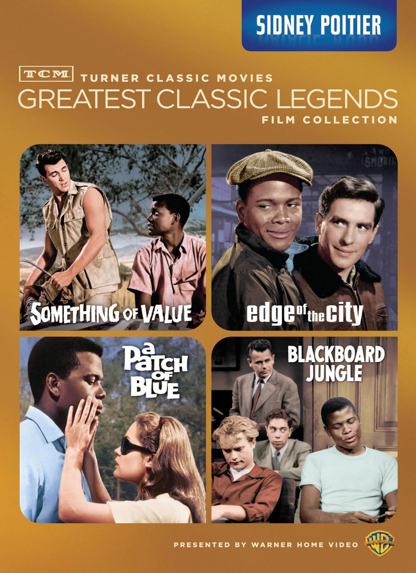 TCM Greatest Classic Legends Film Collection: Sidney Poitier [4 Discs]