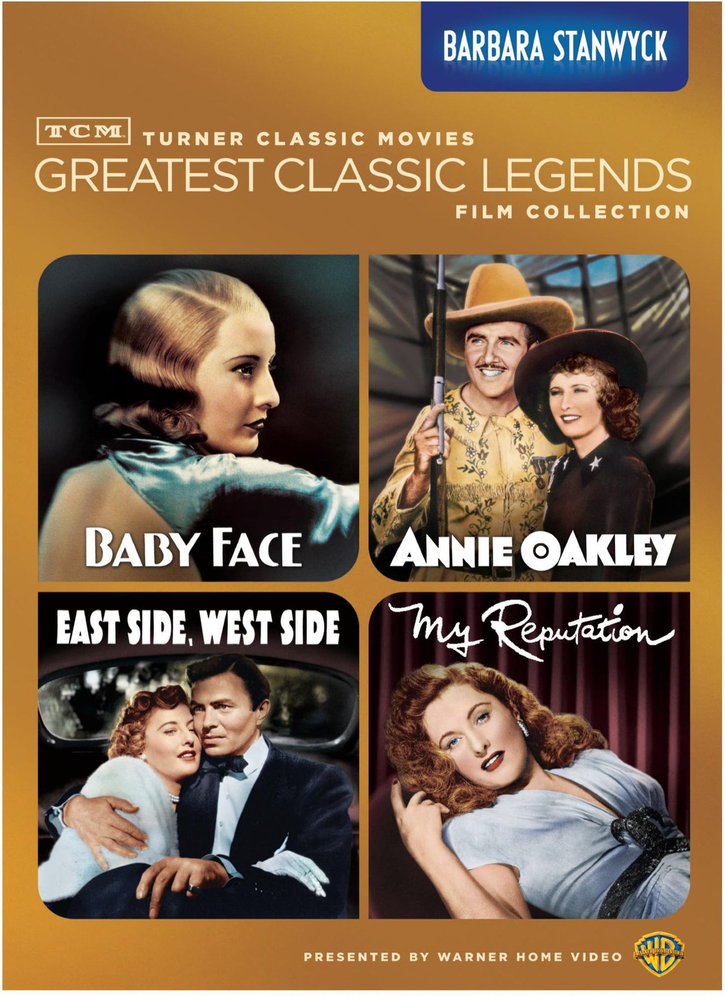 TCM Greatest Classic Legends Film Collection: Barbara Stanwyck [4 Discs]