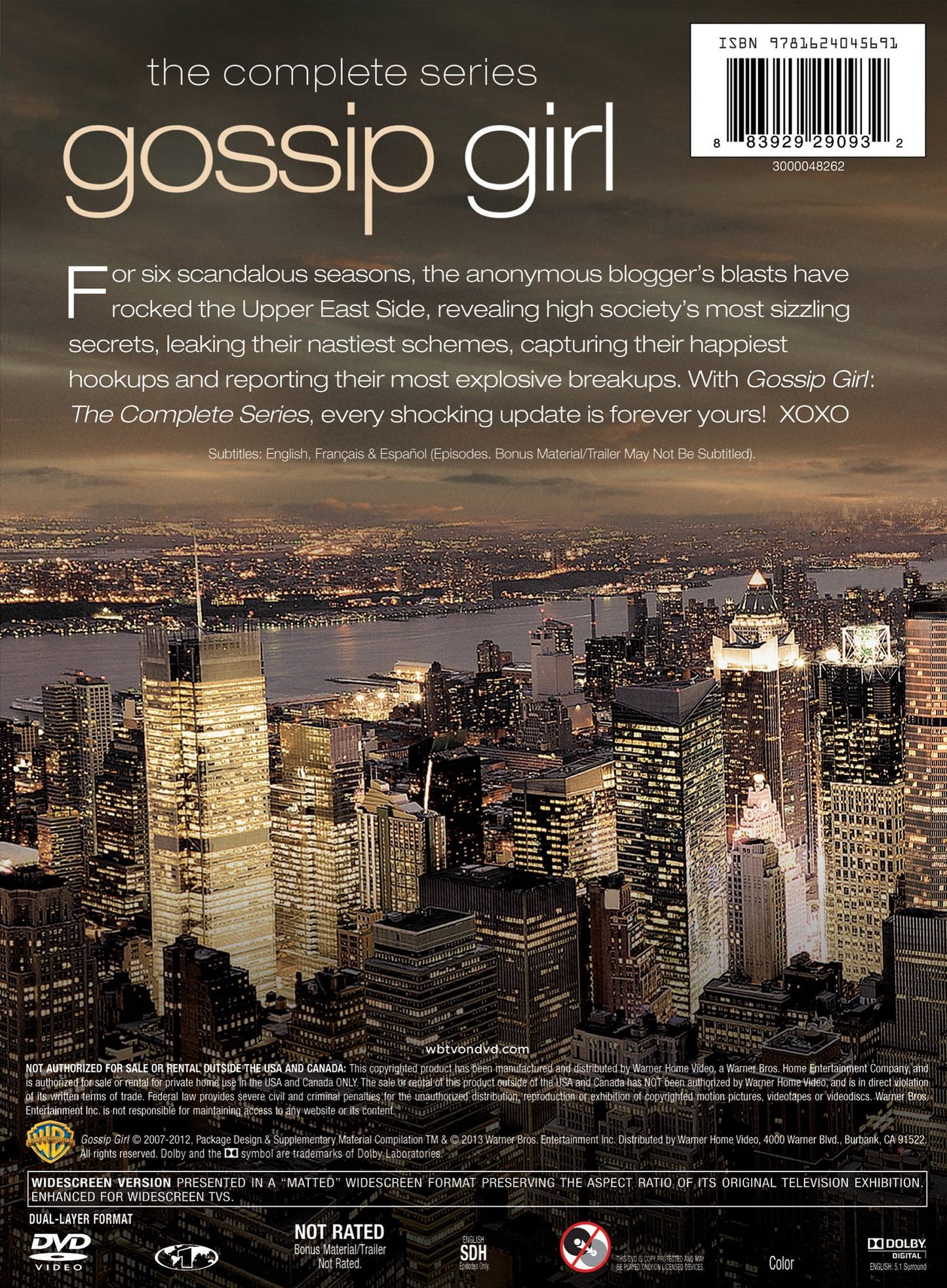 Gossip Girl: The Complete Series [29 Discs]