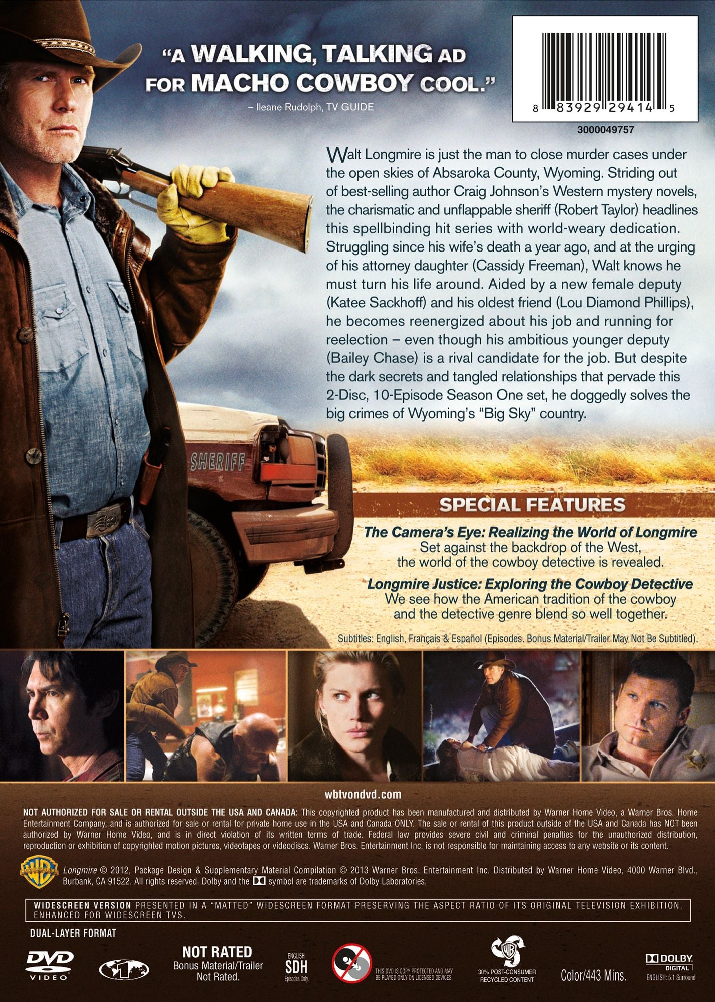 Longmire: The Complete First Season [2 Discs]