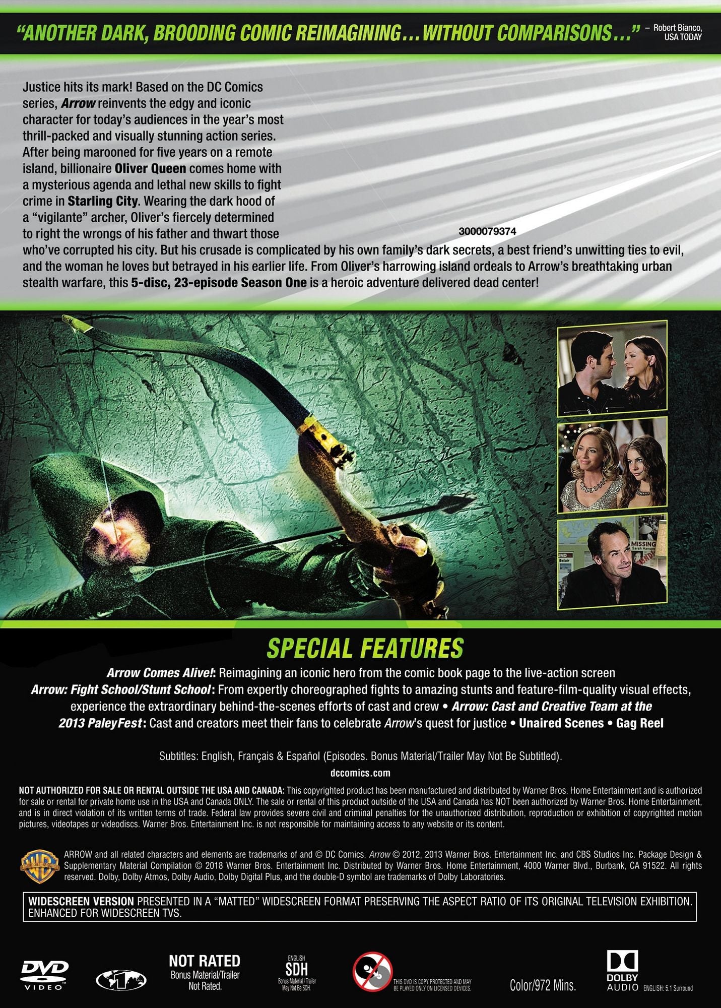 Arrow: The Complete First Season [5 Discs]