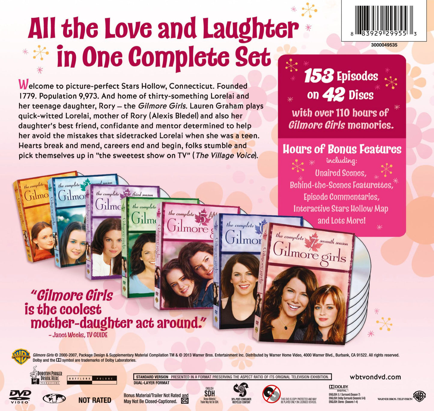 Gilmore Girls: The Complete Series [42 Discs]