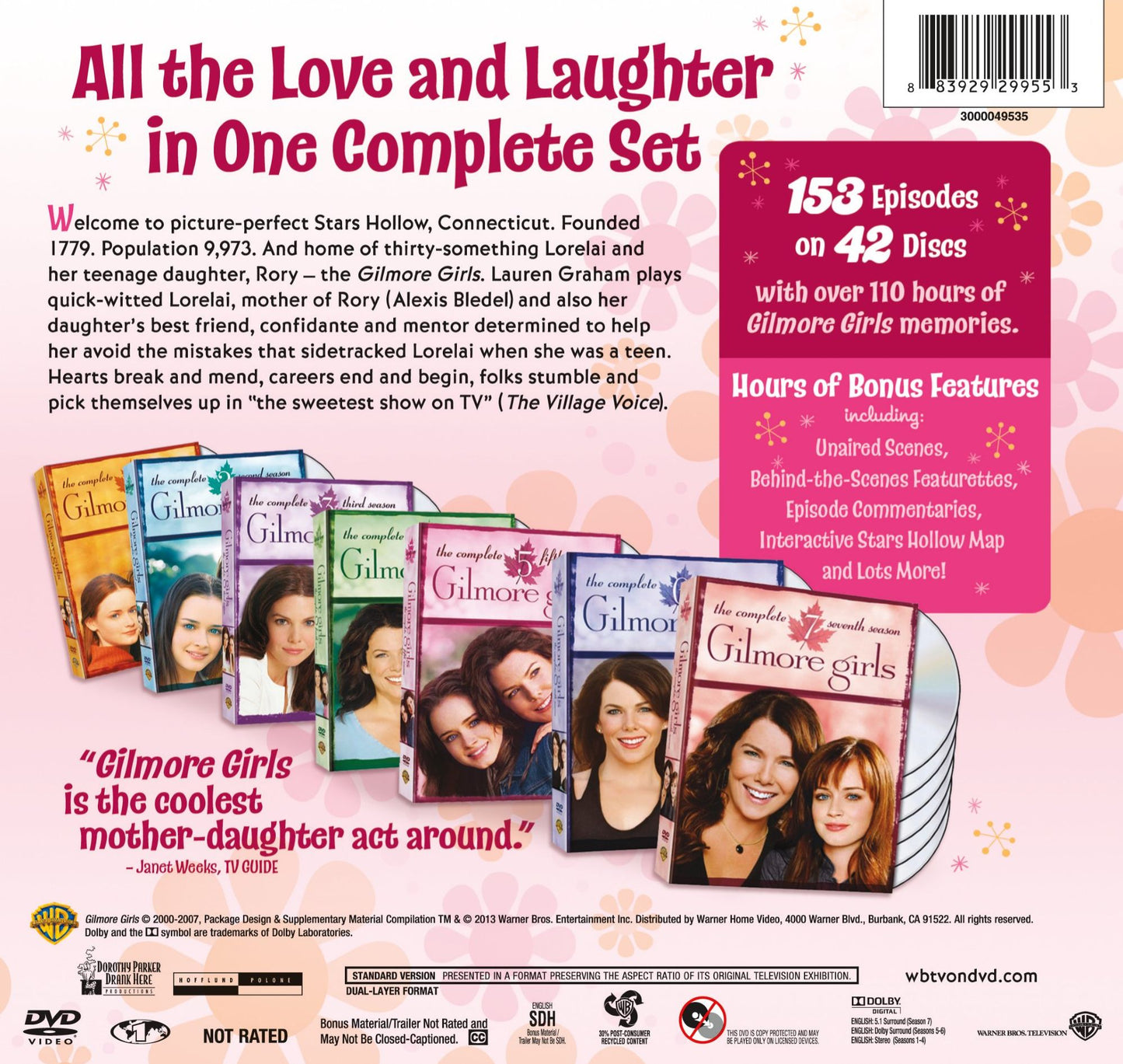 Gilmore Girls: The Complete Series [42 Discs]