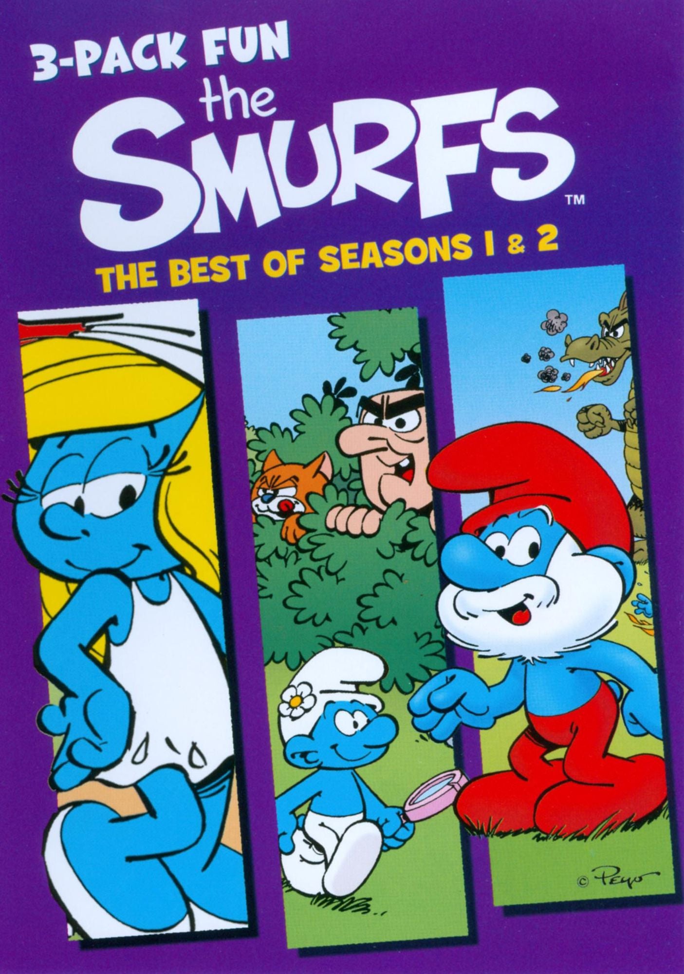 The Smurfs: 3-Pack Fun - The Best of Seasons 1 and 2